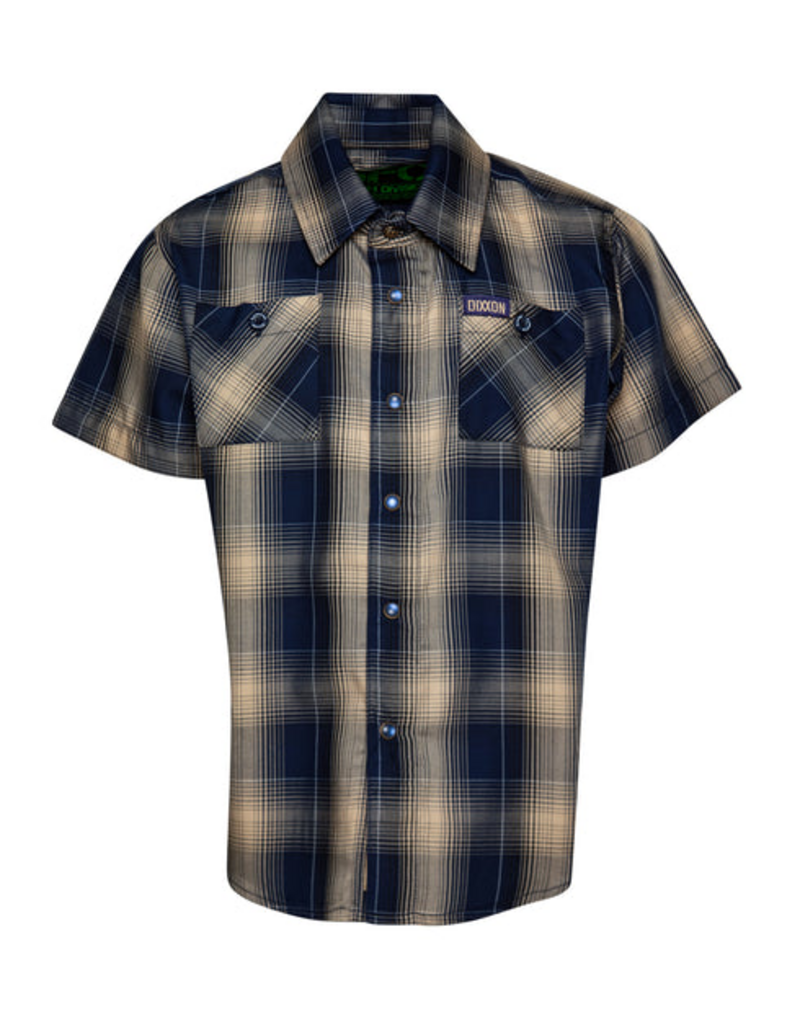 DIXXON YOUTH SHIPMATE S/S BAMBOO SHIRT (BLUE/KHAKI/BLACK/WHITE)