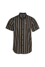DIXXON MENS THE MARINA PARTY SHIRT (GREY/BLACK/WHITE)