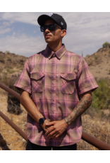 DIXXON MENS DESERT ROSE SHORTIE FLANNEL (PINK/PURPLE/YELLOW/BLACK)