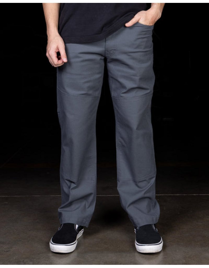 DIXXON MENS CANVAS WORK PANT (GREY)