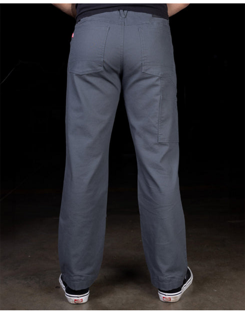 DIXXON MENS CANVAS WORK PANT (GREY)