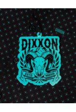DIXXON MENS HIGH DESERT S/S PARTY SHIRT (BLACK/TEAL)