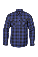 DIXXON MENS KNOCKOUT HERITAGE FLANNEL (BLUE/BLACK)