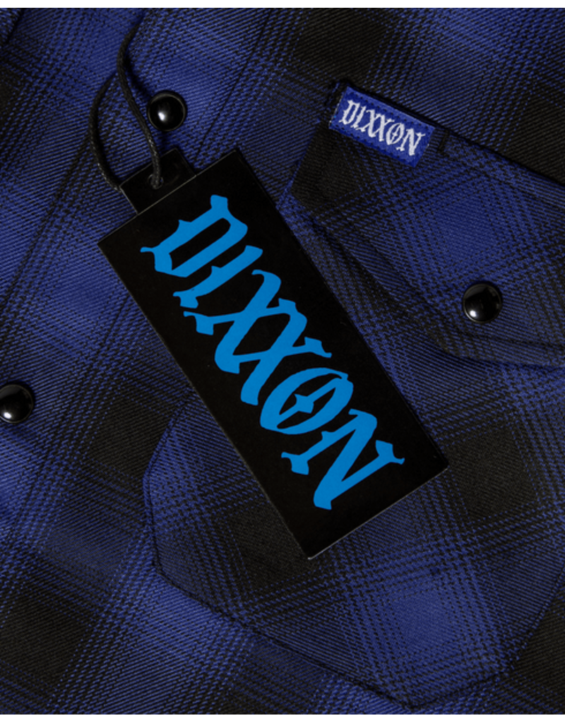 DIXXON MENS KNOCKOUT HERITAGE FLANNEL (BLUE/BLACK)