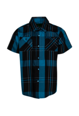 DIXXON YOUTH BLACK SEA S/S BAMBOO SHIRT (BLUE)