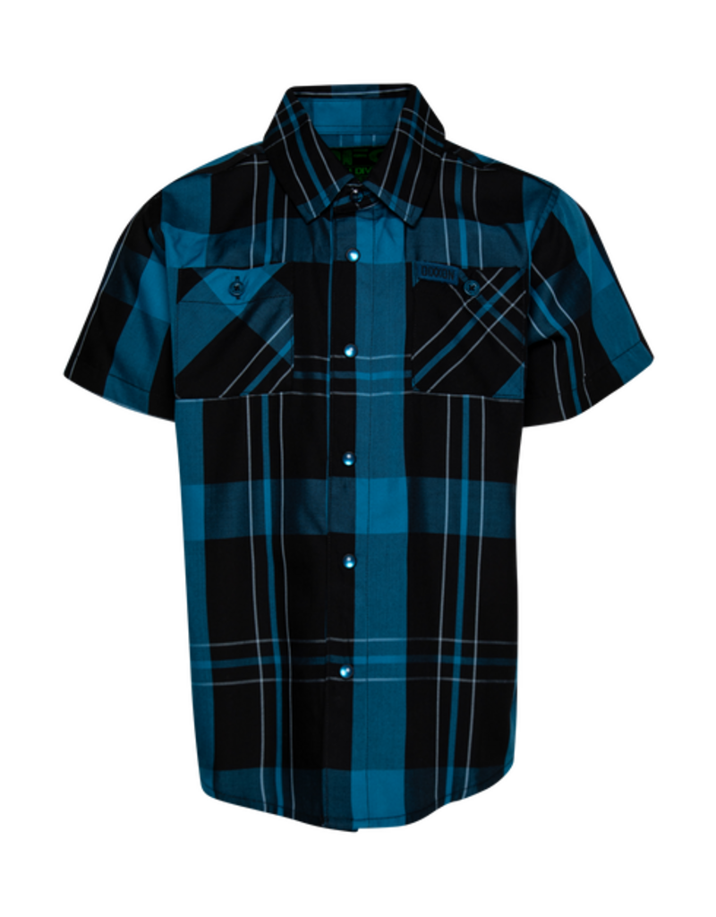 DIXXON YOUTH BLACK SEA S/S BAMBOO SHIRT (BLUE)