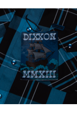 DIXXON MENS BLACK SEA S/S BAMBOO SHIRT (BLUE)