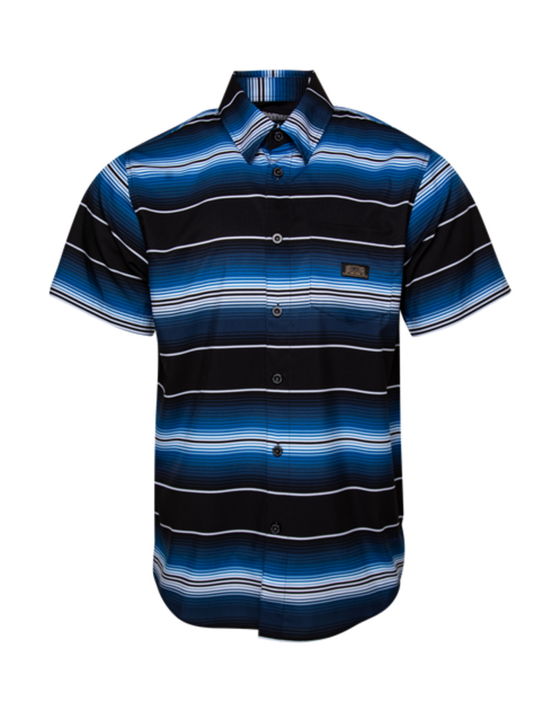 DIXXON MENS LOW LOW PARTY SHIRT (BLUE)