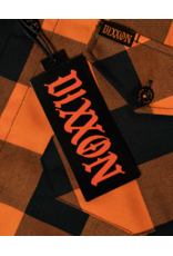DIXXON MENS FLAT TRACK HERITAGE FLANNEL (ORANGE/BLACK)