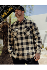 DIXXON MENS BRAVO HERITAGE FLANNEL (BROWN/BLACK)