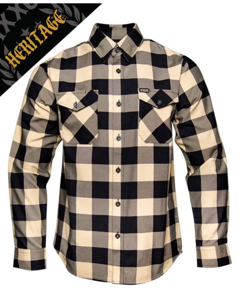 DIXXON MENS BRAVO HERITAGE FLANNEL (BROWN/BLACK)