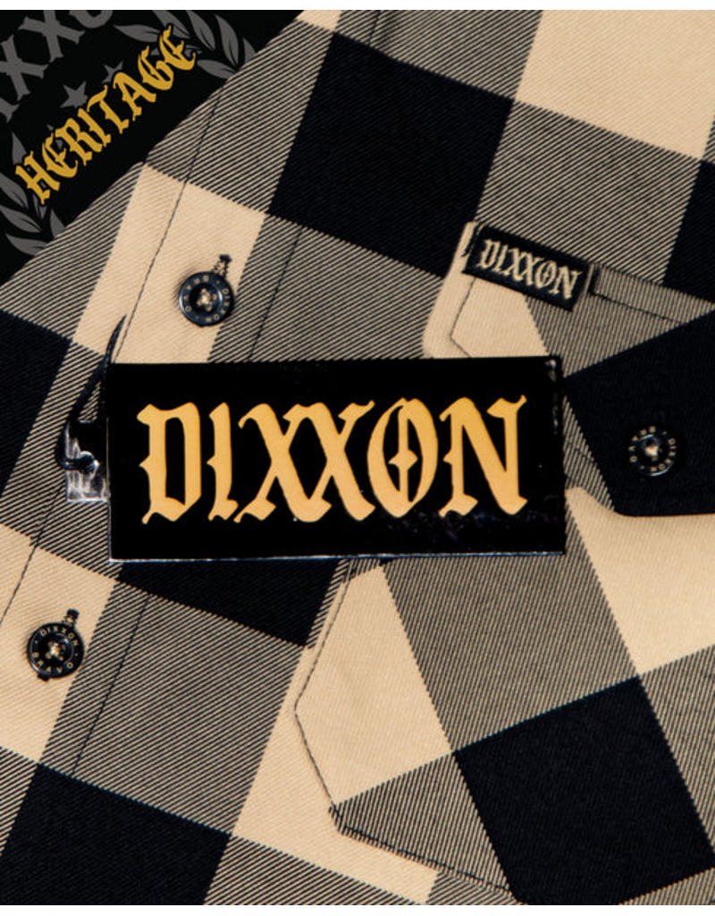 DIXXON MENS BRAVO HERITAGE FLANNEL (BROWN/BLACK)