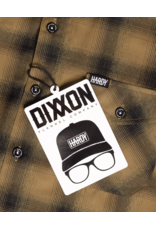 DIXXON MENS HARDY FLANNEL (BLACK/GOLD)