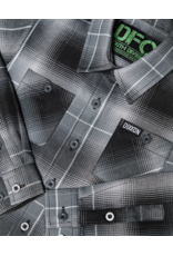 DIXXON YOUTH WHAT NO WAY FLANNEL (GREY/BLACK/WHITE)