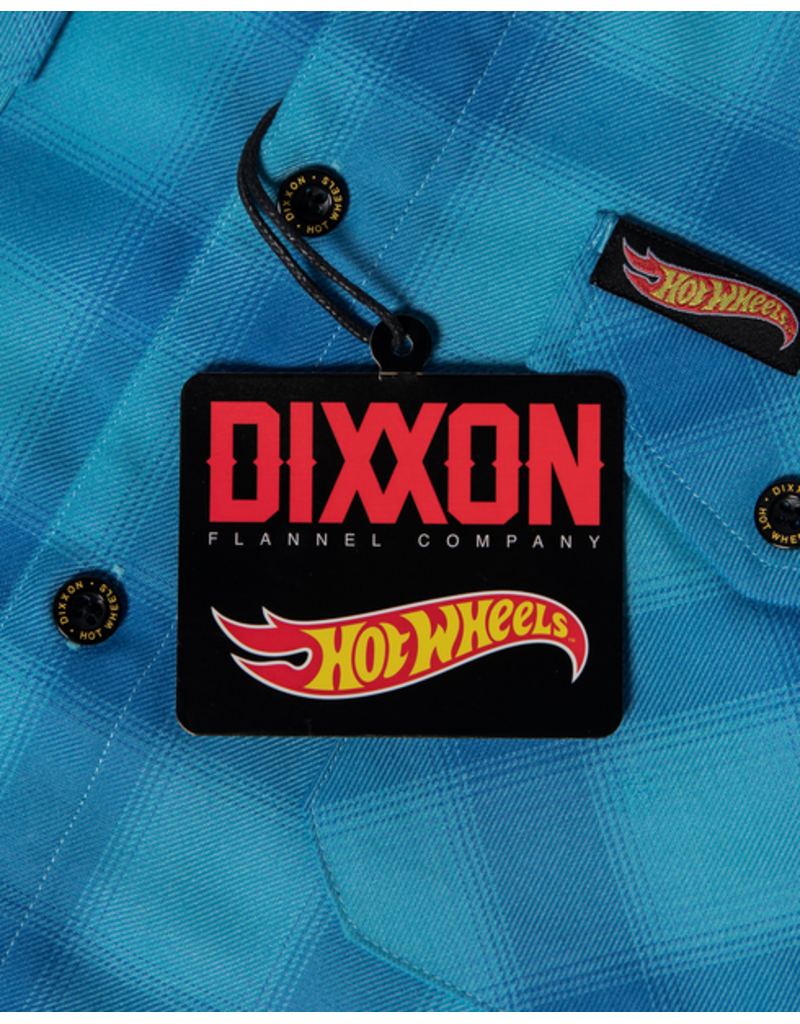 DIXXON MENS HOT WHEELS LEGENDS FLANNEL (BLUE)