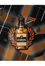 DIXXON MENS SMOKED OAK S/S BAMBOO SHIRT (BLACK/GREY/WHITE/ORANGE)