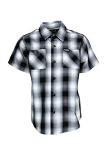 DIXXON YOUTH CRENSHAW HERITAGE S/S BAMBOO SHIRT (BLACK/WHITE/GREY)