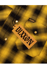 DIXXON WOMENS FRISCO HERITAGE S/S BAMBOO SHIRT (YELLOW/BLACK)