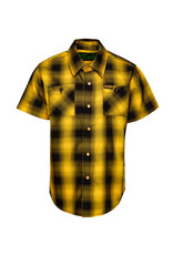 DIXXON YOUTH FRISCO HERITAGE S/S BAMBOO SHIRT (YELLOW/BLACK)