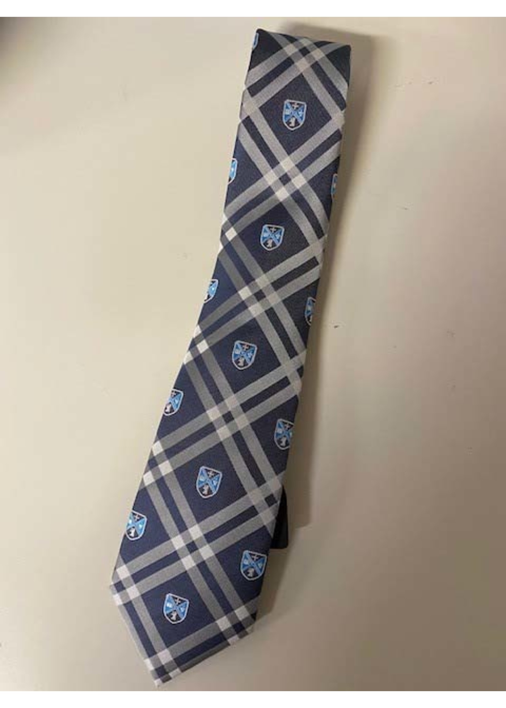 BJU Shield Rhodes Poly Neck Tie