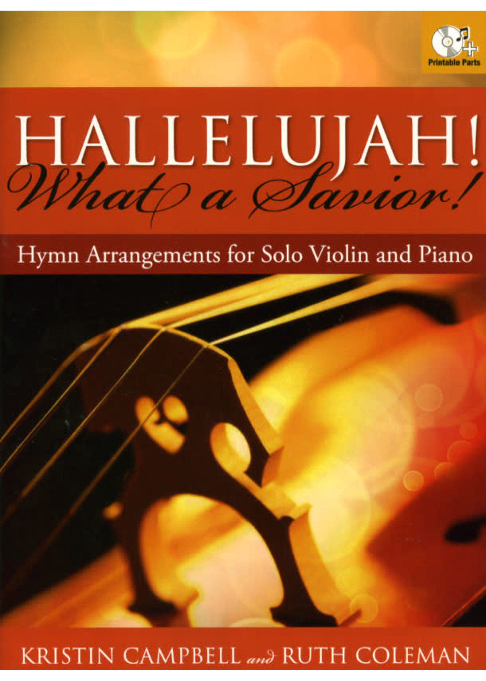 Hallelujah What a Savior Violin Solos (Campbell/Coleman)