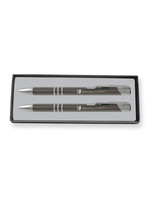 Bruins Pen/Pencil Set Gunmetal