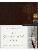 Thomas Nelson KJV Journal the Word Bible: Leathersoft, Brown - Thomas Nelson