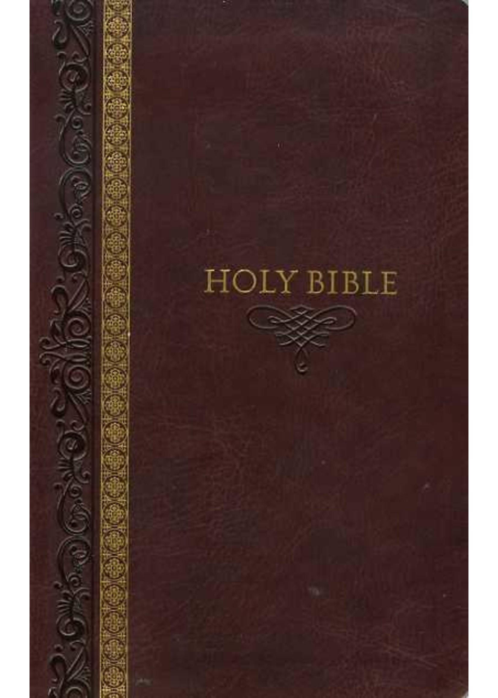 Thomas Nelson KJV Thinline Bible: Brown Leathersoft - Thomas Nelson