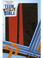 Zondervan KJV Teen Study Bible: Brown/Orange - Zondervan