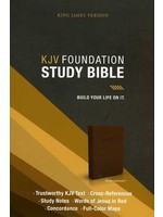 Thomas Nelson KJV Foundation Study Bible: Brown Leathersoft - Thomas Nelson