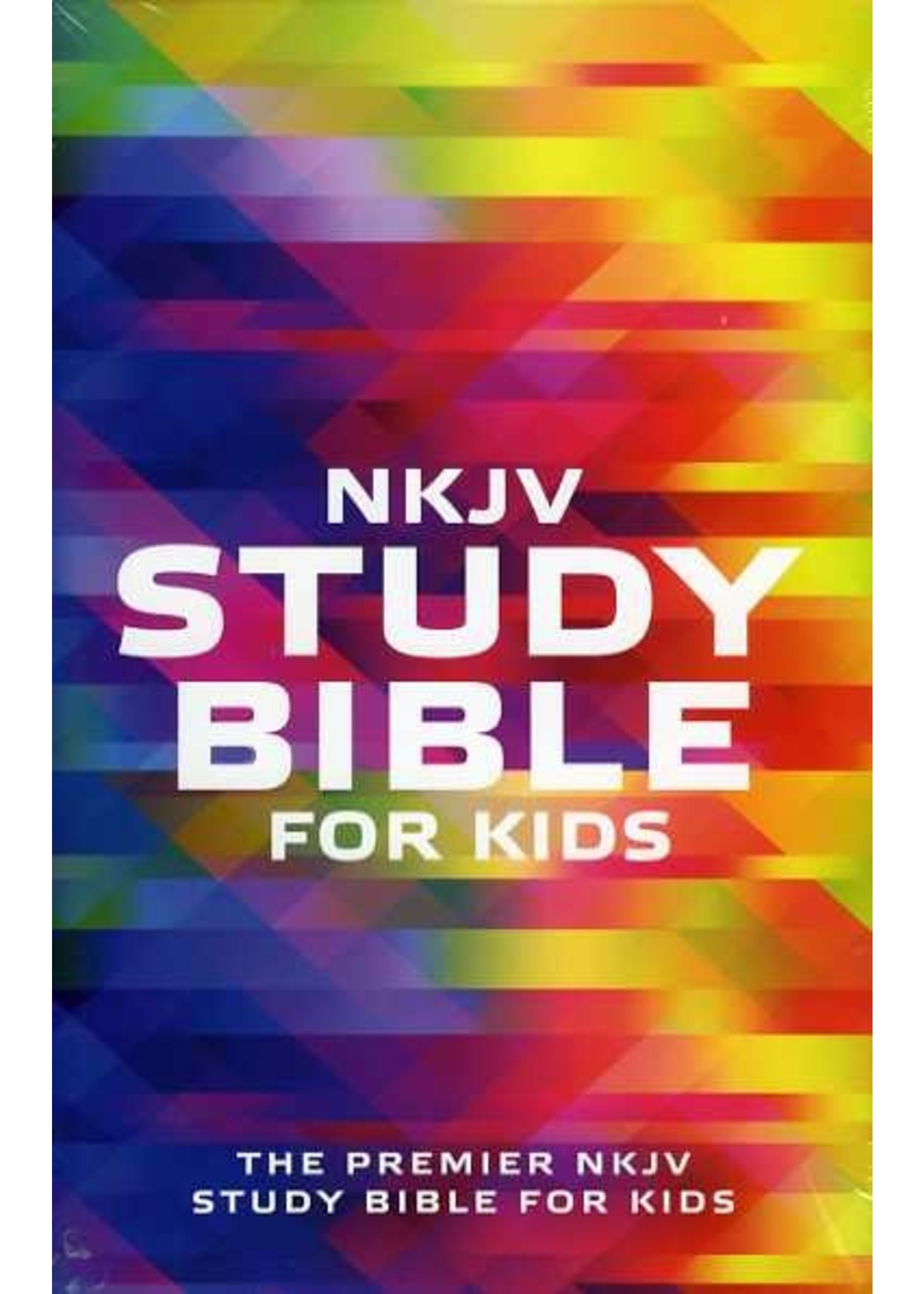 Thomas Nelson NKJV Study Bible for Kids: Softcover, Multicolor -  Thomas Nelson