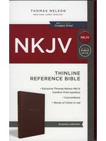 Thomas Nelson NKJV Thinline Reference Bible: Burgundy - Thomas Nelson