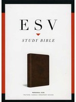 Crossway ESV Study Bible Personal Size: Saddle, Ornament Design - Crossway