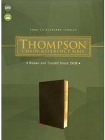 Zondervan ESV Thompson Chain Reference Bible: Bonded Leather, Black - Zondervan