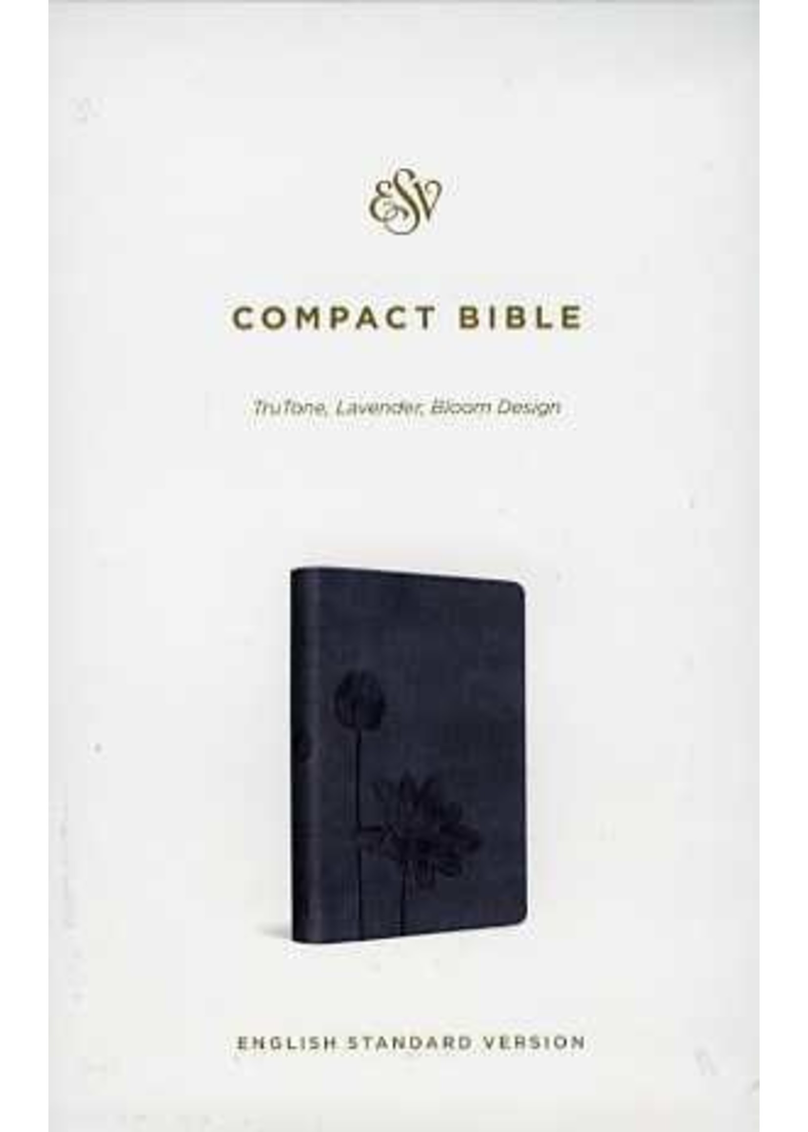 Crossway ESV Compact Bible: Lavender Bloom Design - Crossway