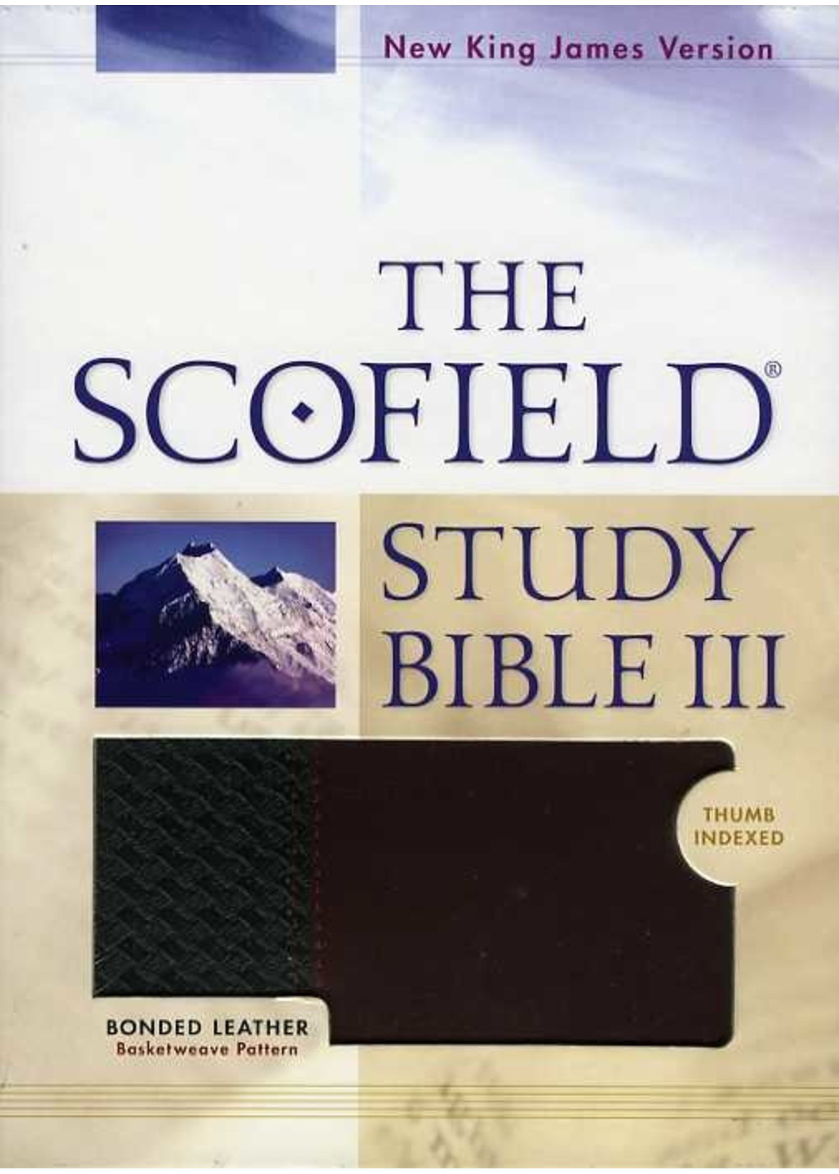 NKJV Scofield Study Bible III: Black/Burgundy - Oxford University Press