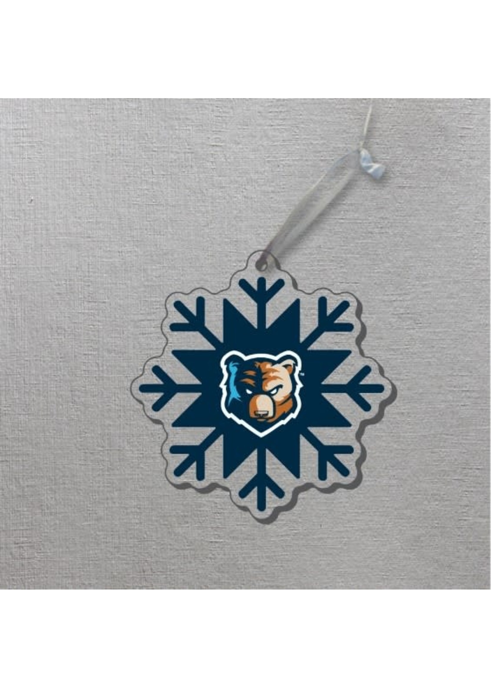 Bruins Acrylic Snowflake Ornament