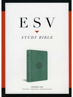 Crossway ESV Study Bible Personal Size: Turquoise, Emblem Design - Crossway