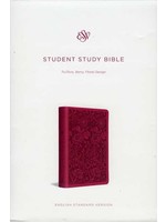 Crossway ESV Student Study Bible - Trutone Berry Floral