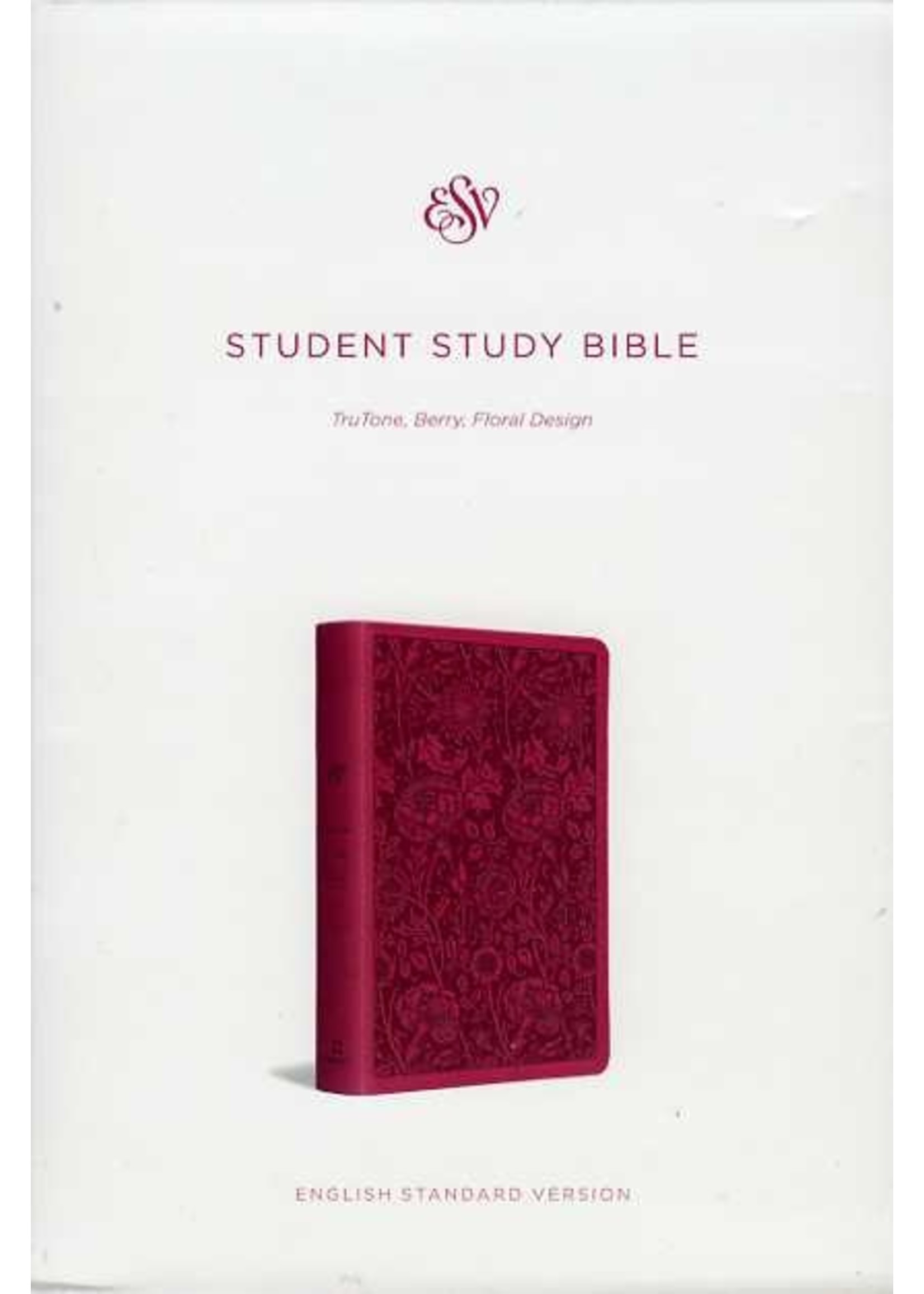 Crossway ESV Student Study Bible - Trutone Berry Floral