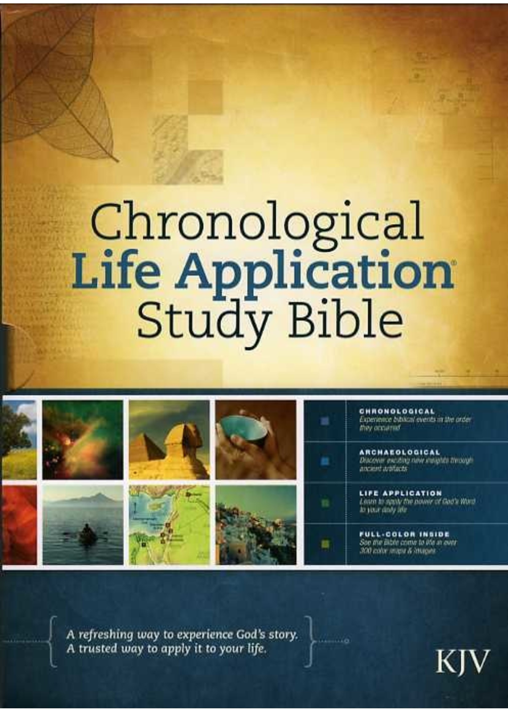 Tyndale KJV Chronological Life Application Study Bible - Tyndale