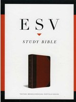 Crossway ESV Study Bible: Indexed, Brown/Cordovan