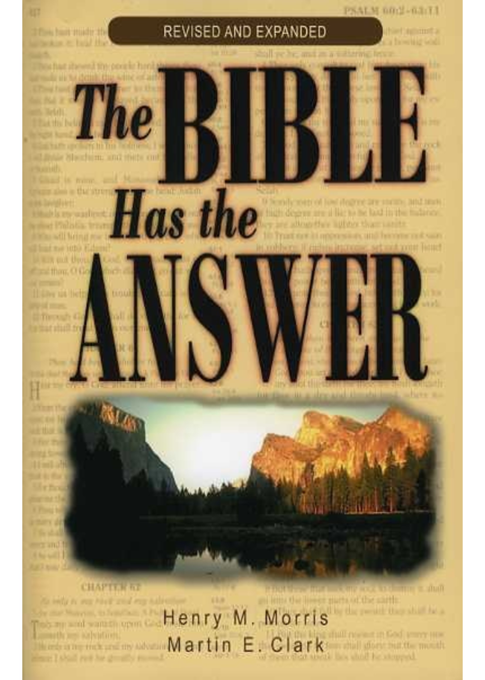 The Bible Has the Answer - Henry Morris