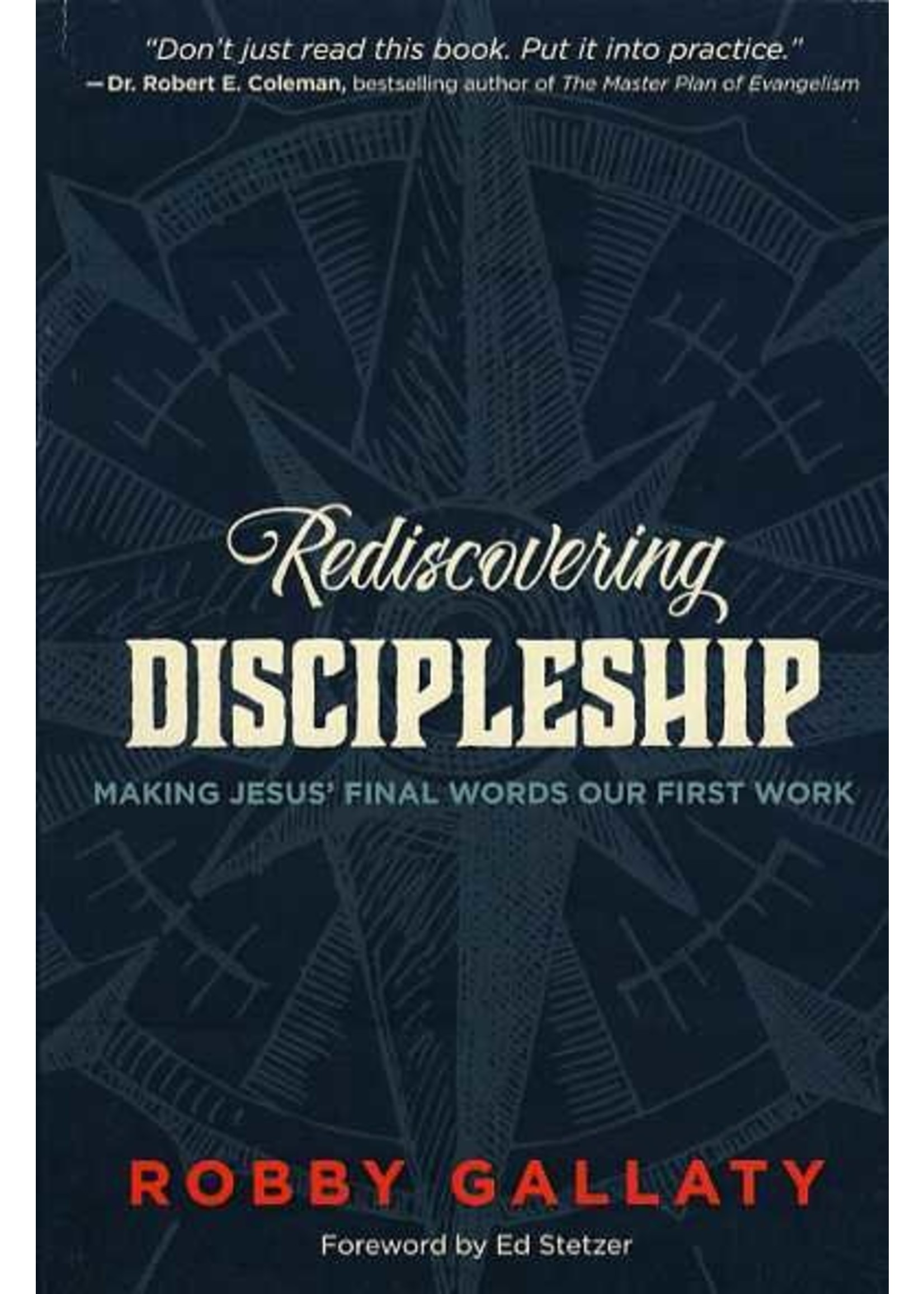 Zondervan Rediscovering Discipleship - Robby Gallaty