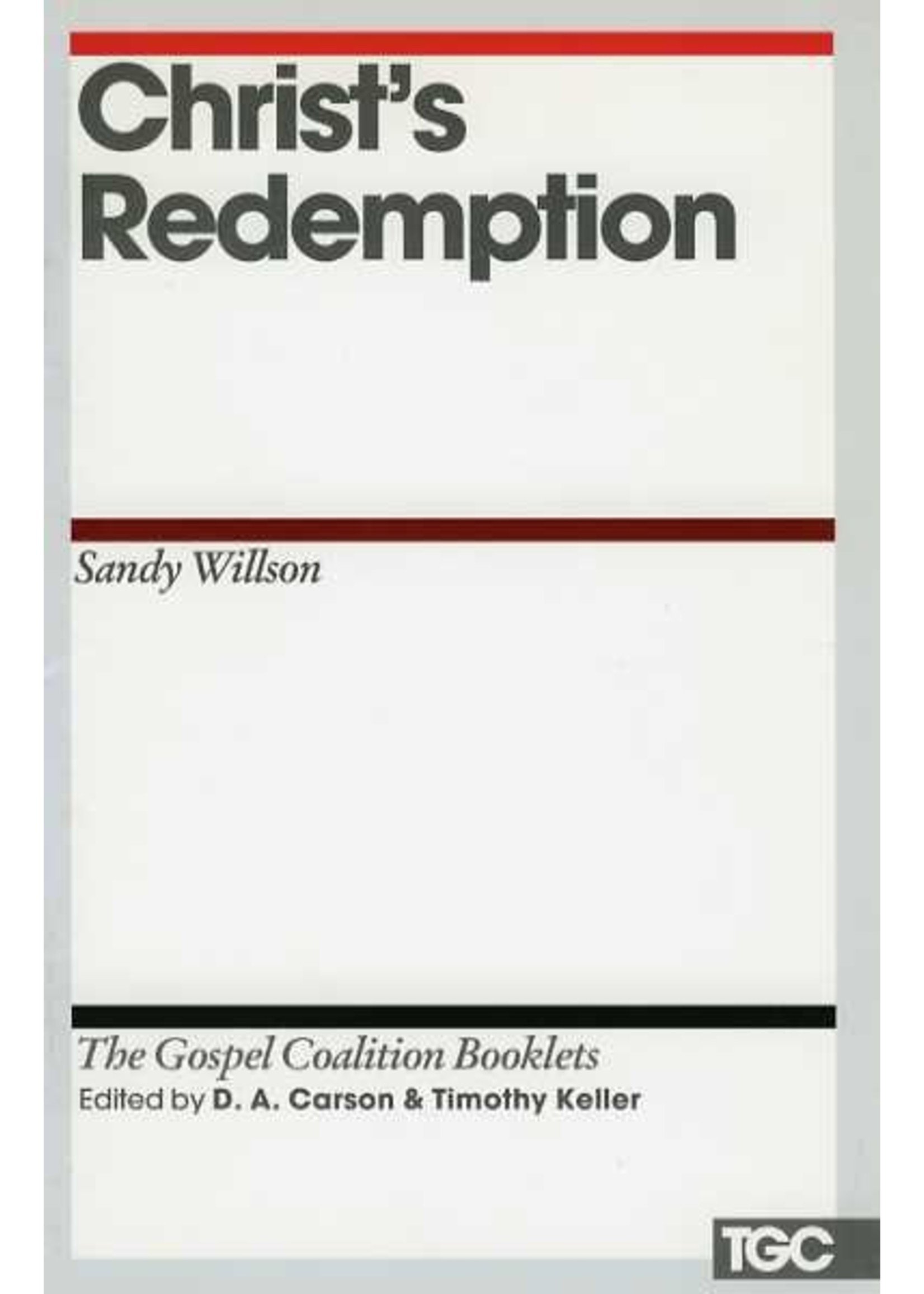 Crossway Christ's Redemption - Sandy Willson