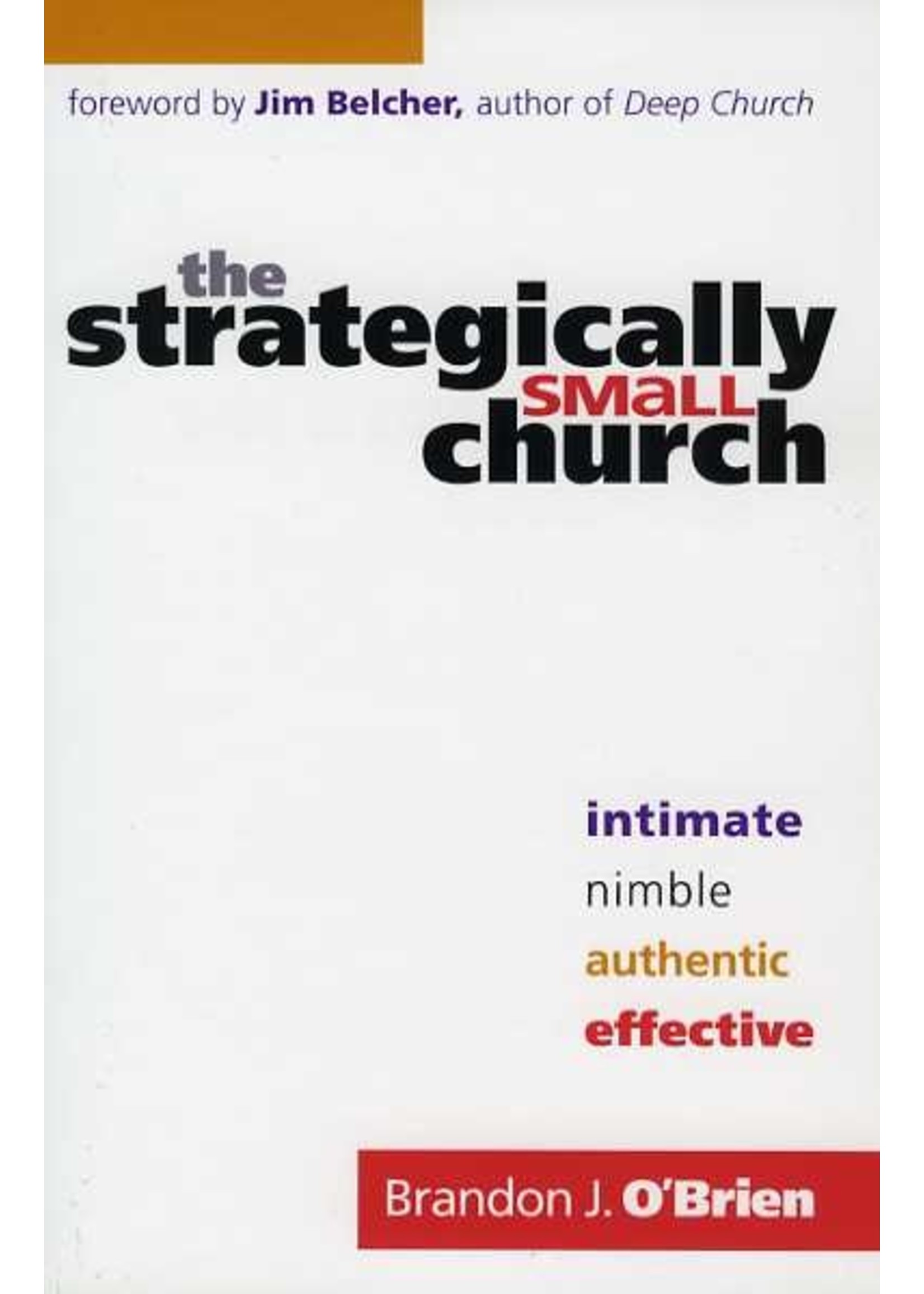Baker Publishing The Strategically Small Church - Brandon O'Brien
