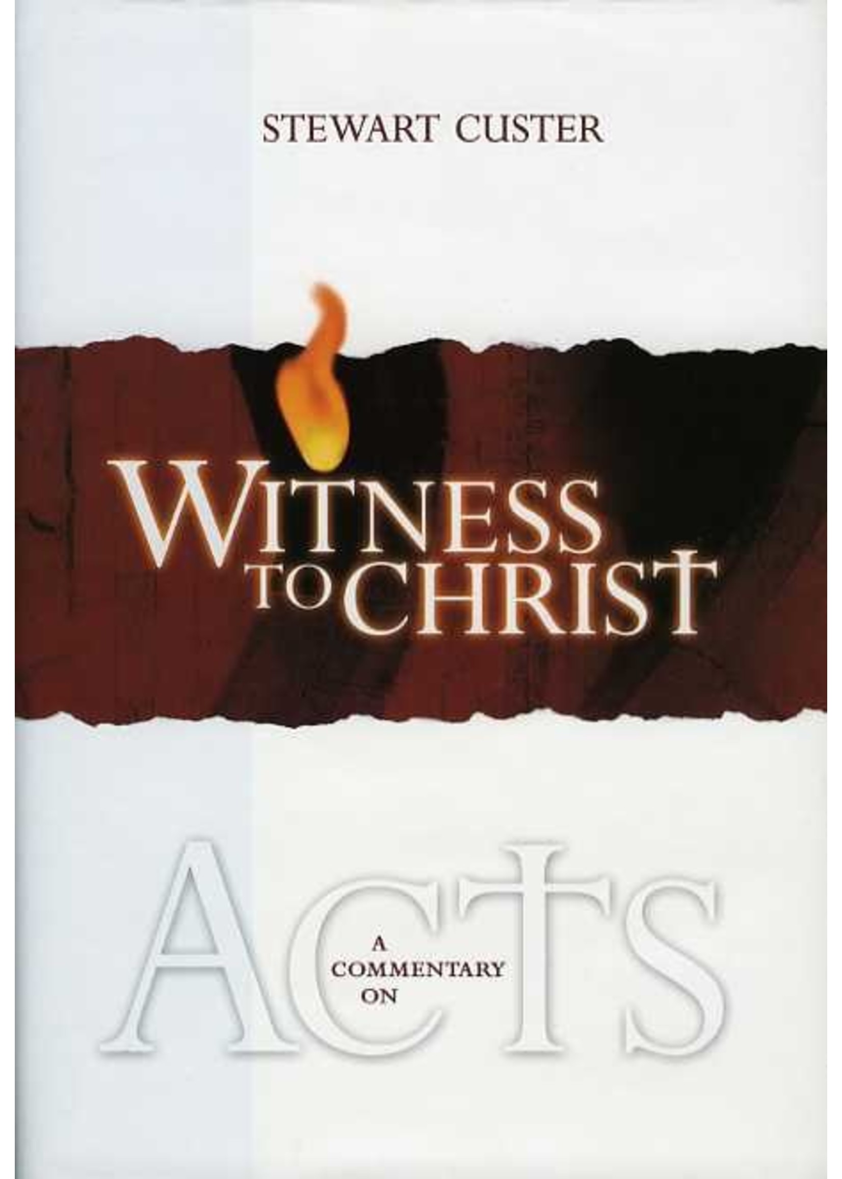BJU Press Witness to Christ Commentary: Acts - Stewart Custer