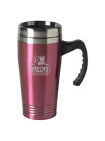 LXG Bruins 16 oz Stainless Steel Travel Mug with Handle Pink