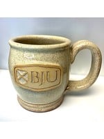BJU Small Logo Mug Happy Soul - Oatmeal