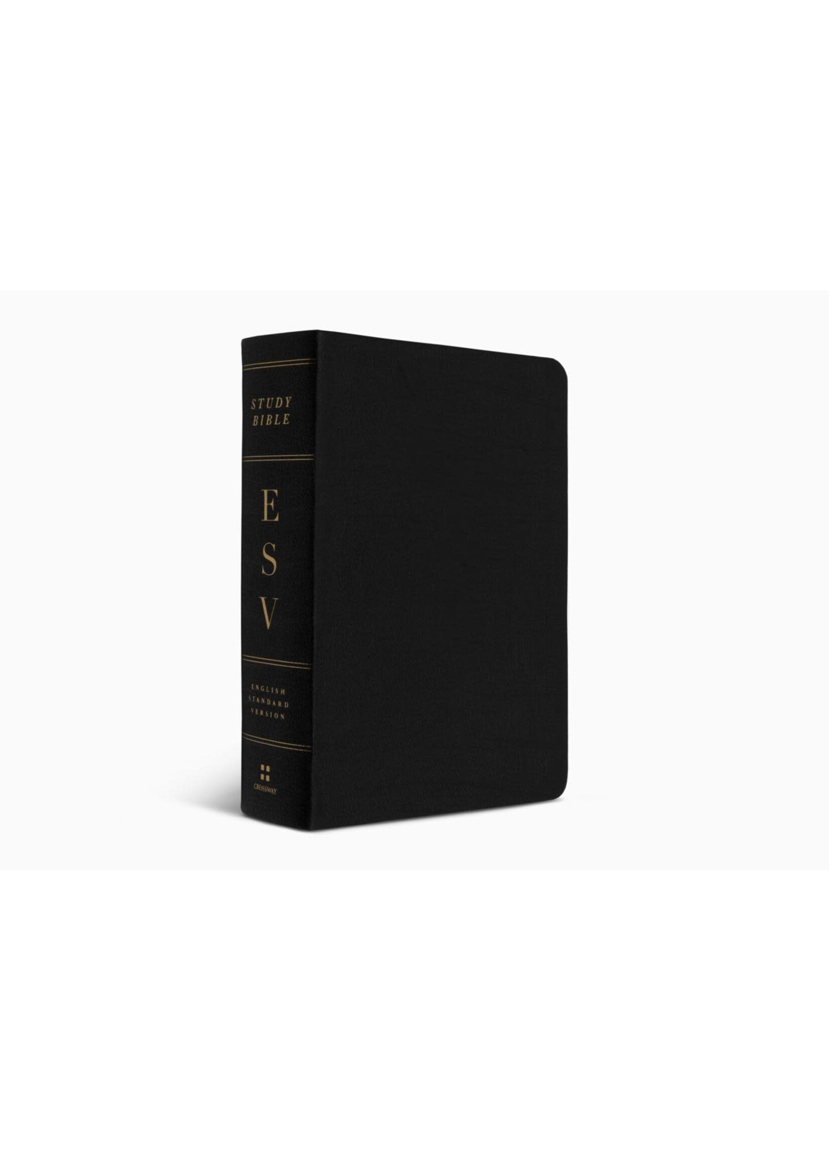 Crossway ESV Study Bible: Black, Personal Size, Leather